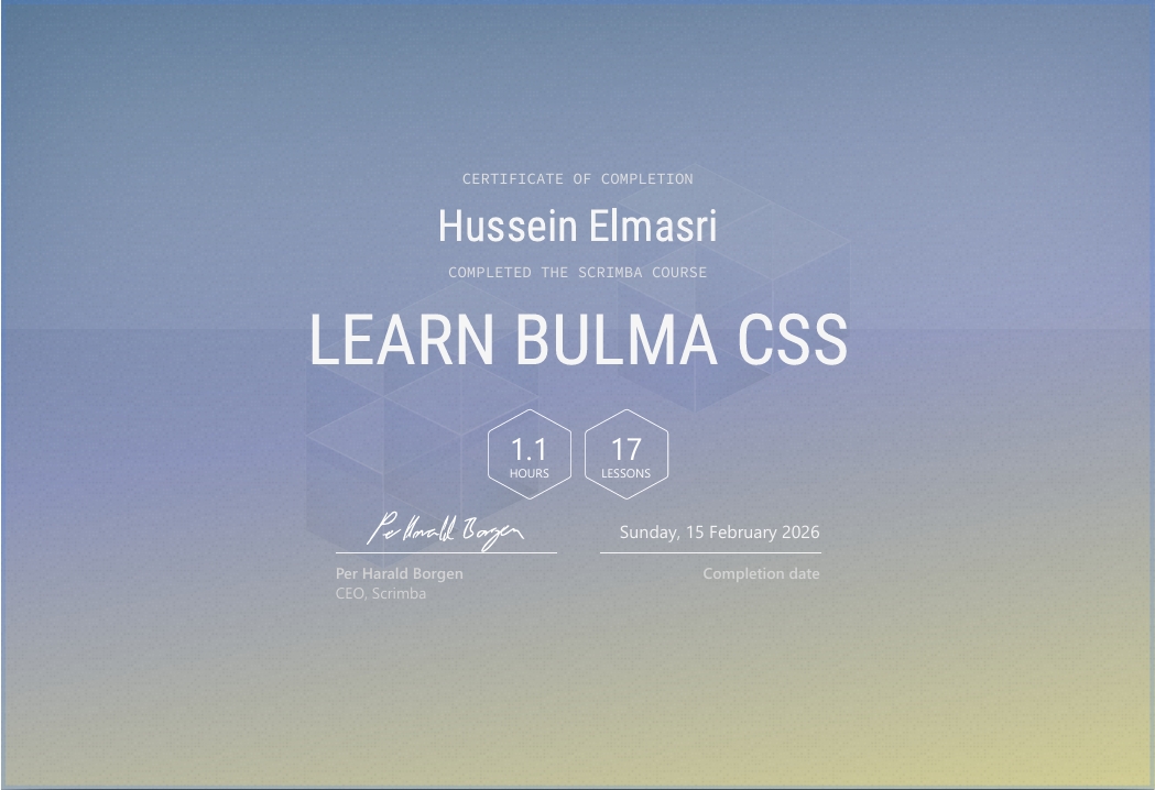 Bulma CSS